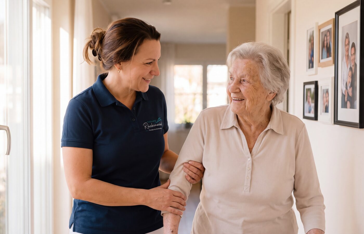 Physiotherapie bei Demenz: Wie Bewegung Sicherheit und Klarheit gibt