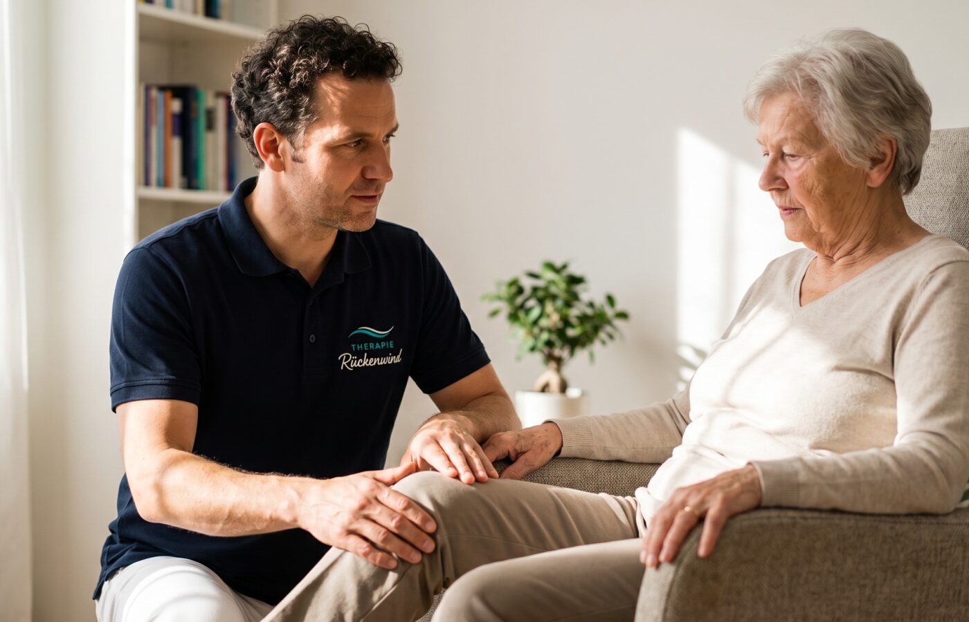 Alltag als freie Physiotherapeutin bei Therapie Rückenwind